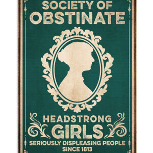 Books Lover Society Of Obstinate Books Reader Poster