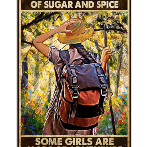 Hiking Girls Made Of Adventure Poster